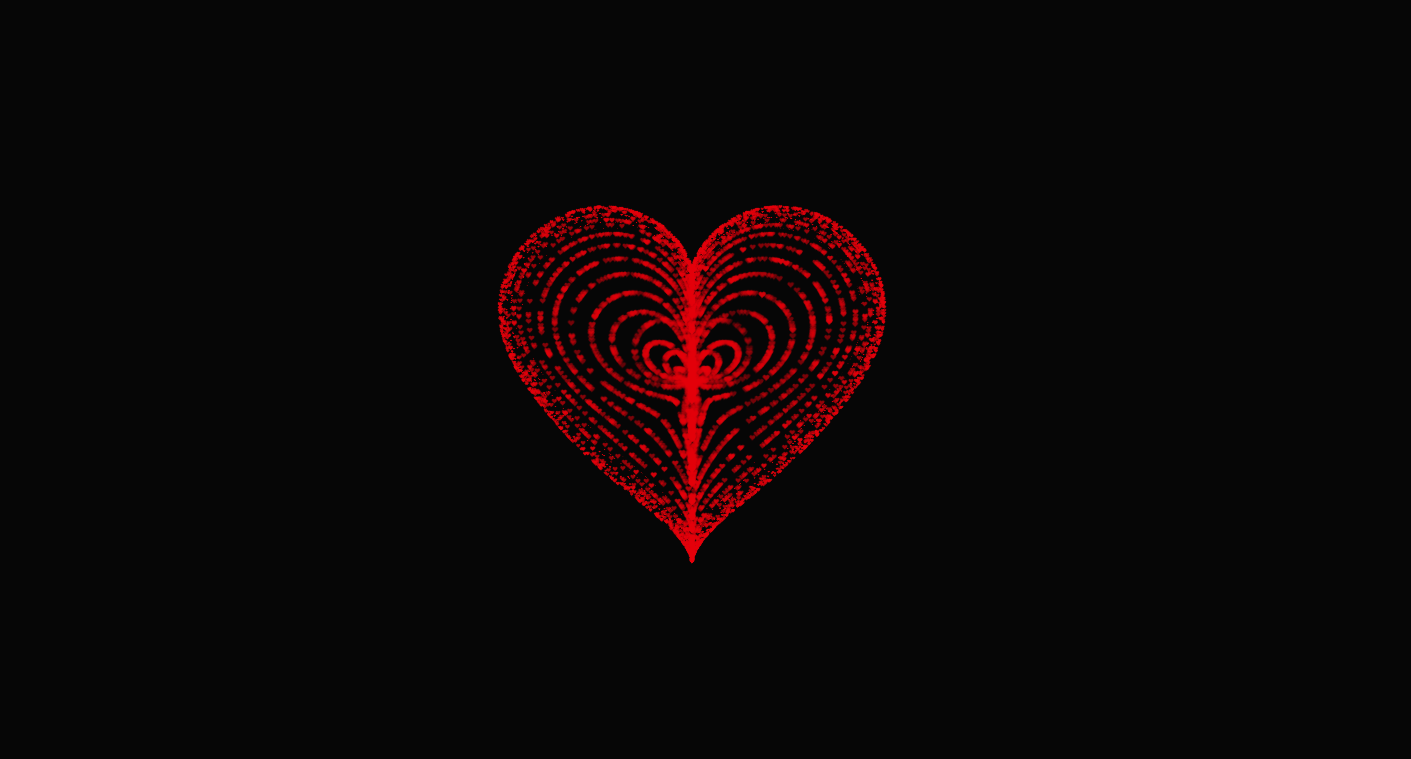 Captura del proyecto Corazón Animado