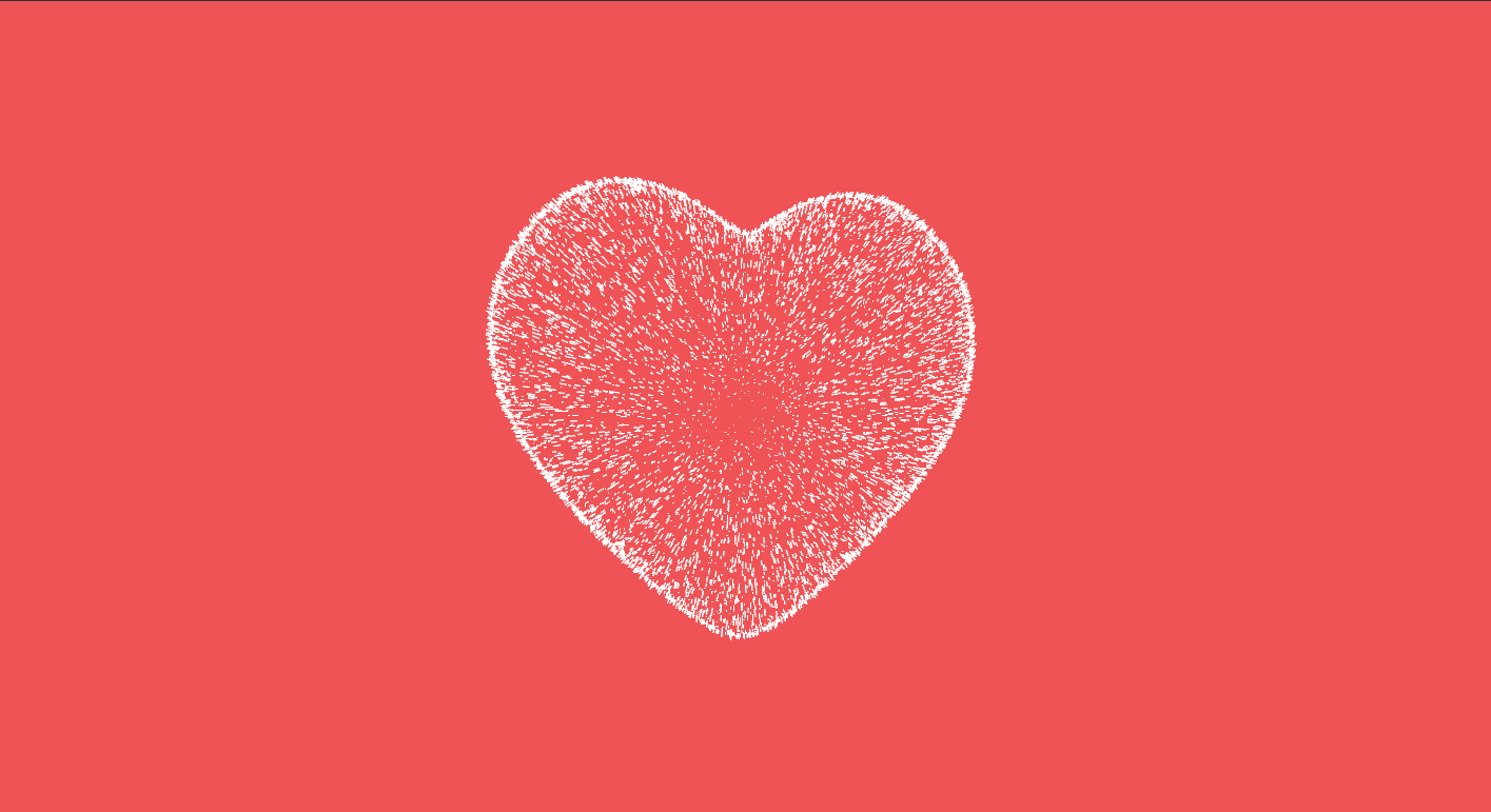 Captura del proyecto Corazón 3D