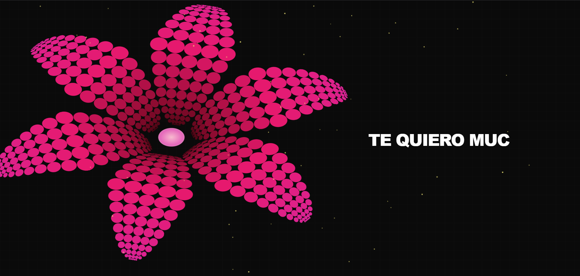 Captura del proyecto Flor 3D